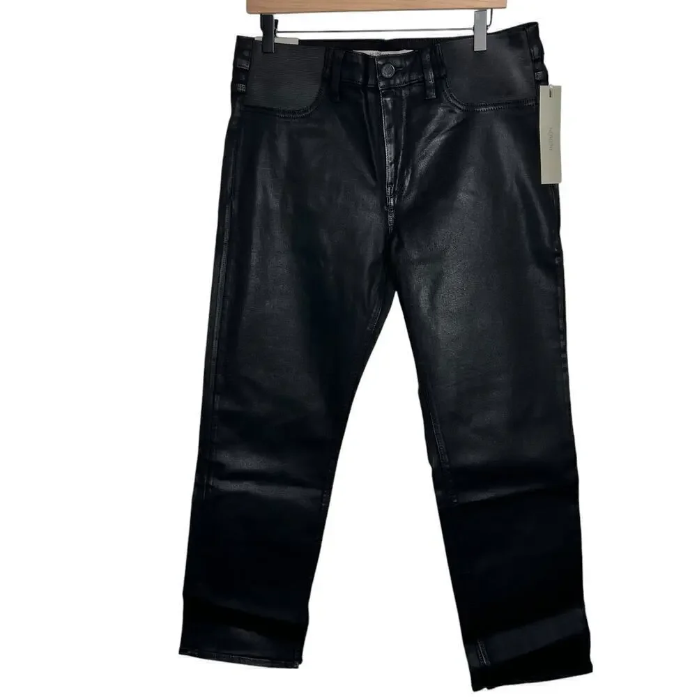 New Women’s Hudson Jeans Maternity Nico Straight Ankle Jeans Size 32
